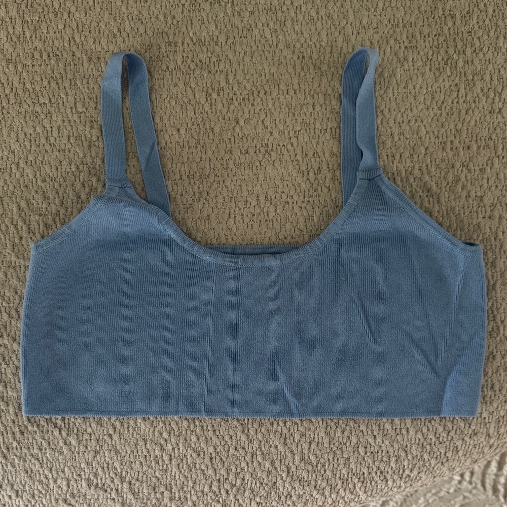 Love for humanity cropped tank